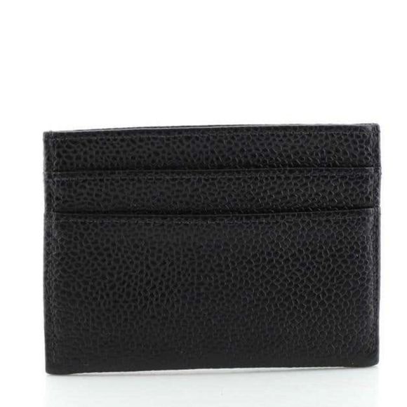 CHANEL Leather Caviar Blk Card Holder Unisex - Picture 2 of 14